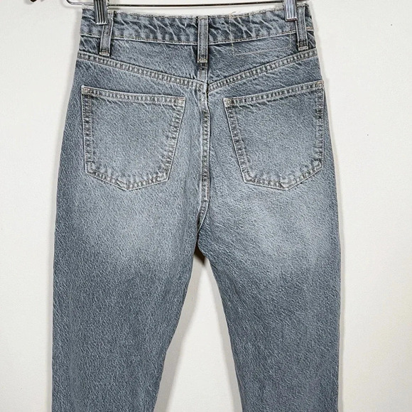 ZARA |  RIPPED MOM FIT JEANS - Picture 11 of 13